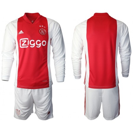 Billiga Fotbollströjor AFC Ajax Barn Hemma tröja 2020/21 Långärmad